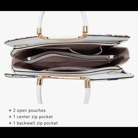 COPY - COPY - NWT Handbag Top Handle Shoulder Bag Tote Satchel Purse with Match… Women